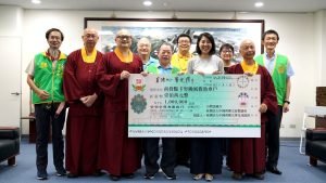 卡努颱風重創南投仁愛鄉 華光功德會捐贈善款台幣100萬元