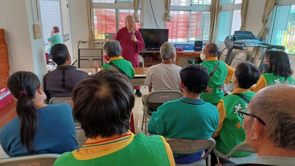 華光南區分會 鳳山慈心園街友中心 關懷心靈活動